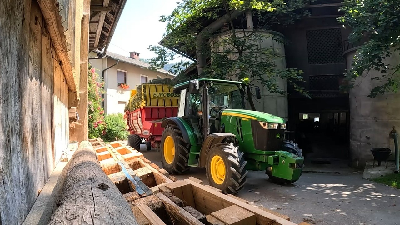 Making Hay on a Hot Summer Day