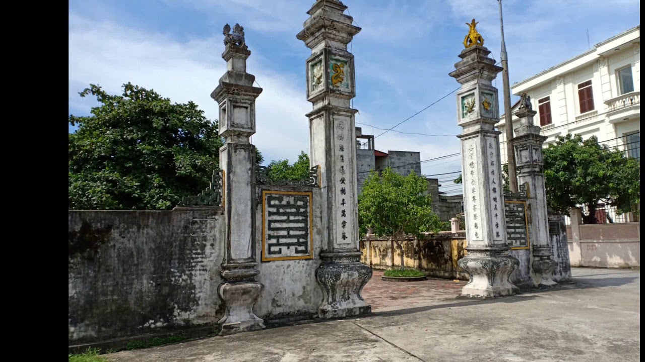 Sử địa phương - Đình làng Xuân Dục - THCS Yên Thường