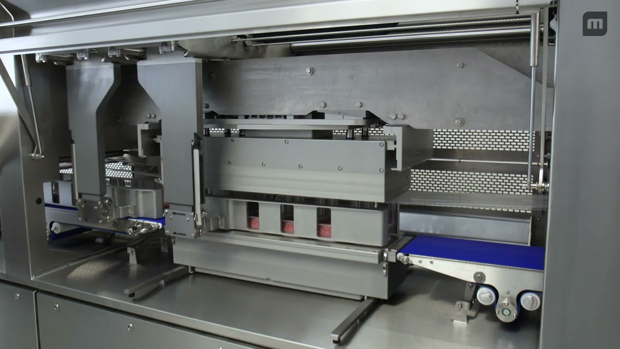 MULTIVAC TX 810 High-Output Traysealing Packaging Equipment for Ground Beef