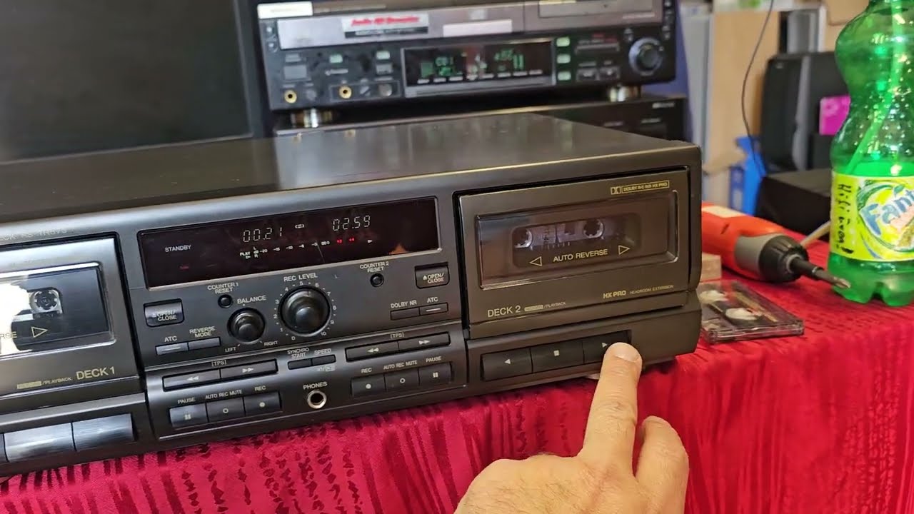 TECHNICS RS TR575 CSÚCS KAZETTÁS DECK ELADÓ!