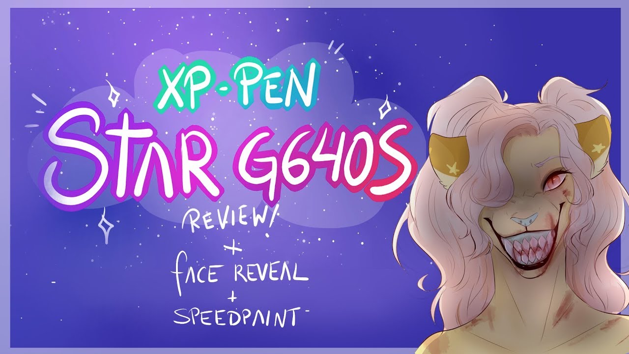 ♡ XP- PEN STAR G640S REVIEW | face reveal + ghostfacenikol halloween speedpaint ♡