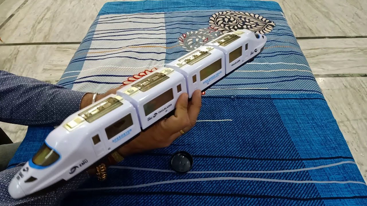 BULLET TRAIN EMU S9 | Unboxing & Play | Musical Toy Train For Kids