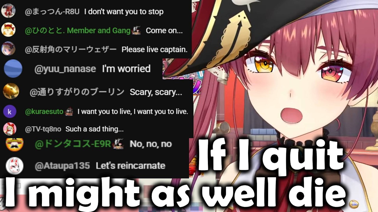 Marine Gets Existential Crisis After Viewers Ask About Hololive’s Future