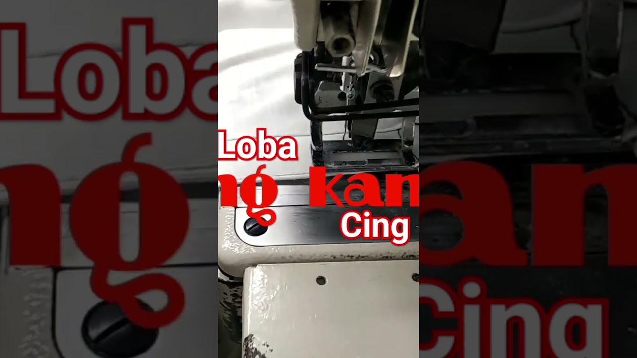 proses bikin lobang kancing tercepat #tutorial #mesinjahit #garment #sewingtutorial
