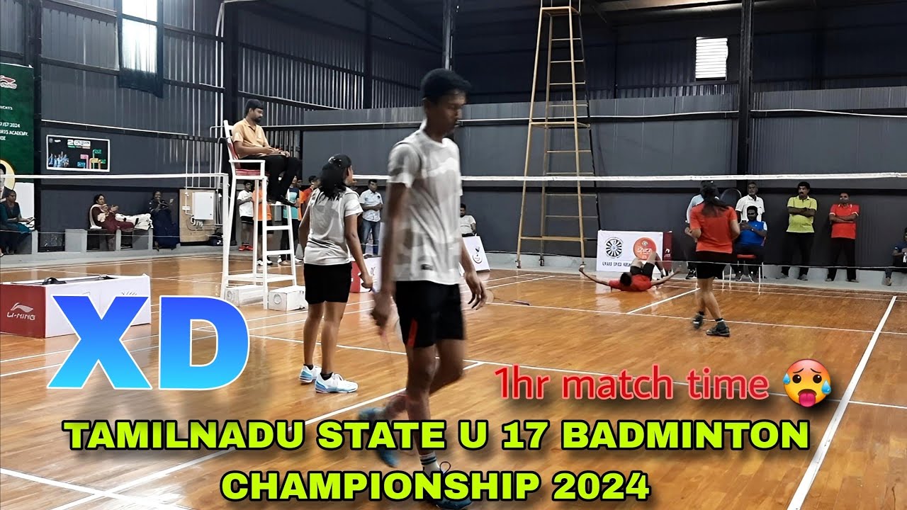 🔥 TARAN RAJ \KRITHYA vs SANDEEP \ANJANA |XD-quarters | U17 TAMILNADU STATE CHAMPIONSHIP 2024 - ERODE