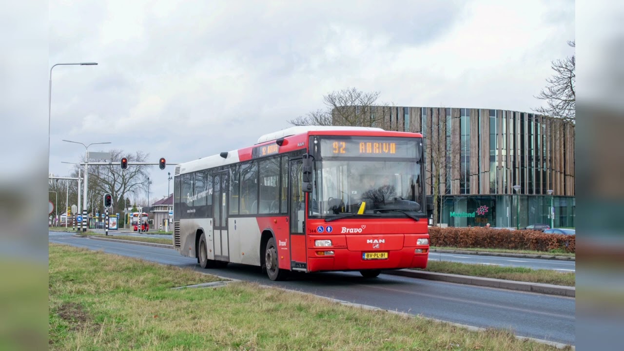 MAN Lions City A78 TÜ ZF Ecomat van Driel 344 (Sound)