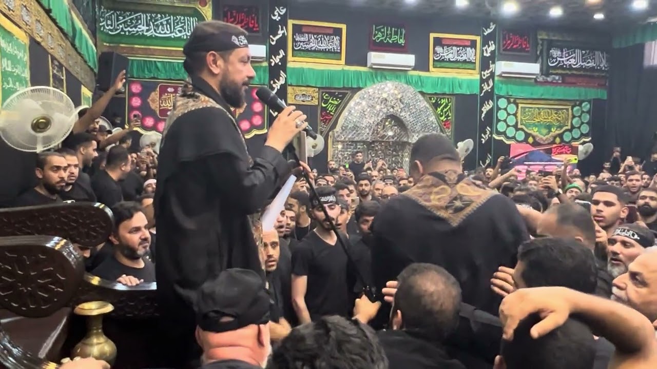 كلمة للشيخ حسين الأكرف مستضيفاً فيها قحطان البديري + كلمة لقحطان البديري في حق البحارنة