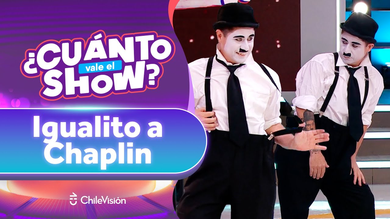 ¡UNA PANTOMIMA! Roberto Ibarra encantó con su espectáculo inspirado en Chaplin - Cuánto Vale El Show