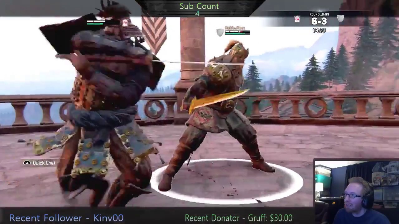 For Honor Duels - Rikuto vs RabiesVacc (NO WIDGET STANCE PARRY!!)
