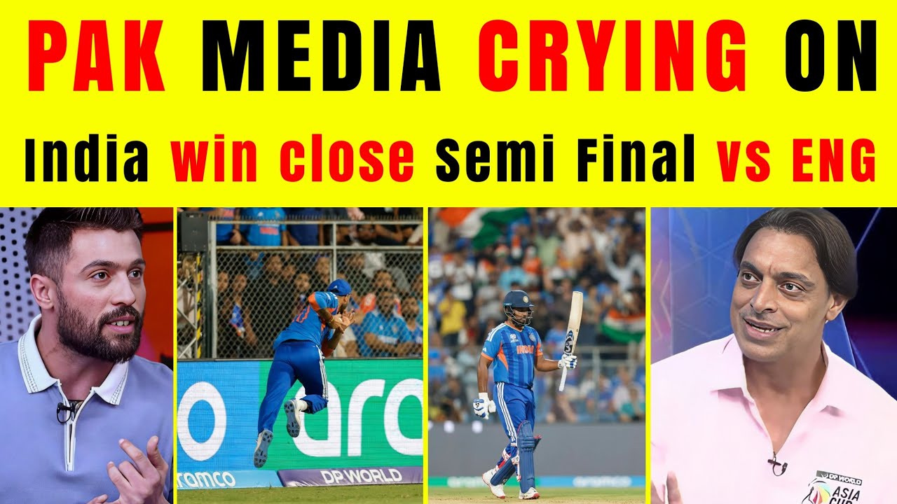 Pak Media Crying on India win close Semi Final vs ENG | ind vs eng Highlights T20 2026