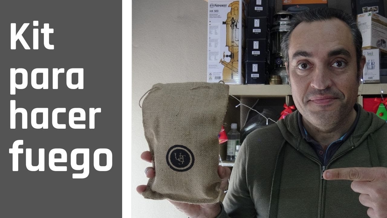 Kit para hacer fuego. Ust Heritage 🔥 🌳🔝