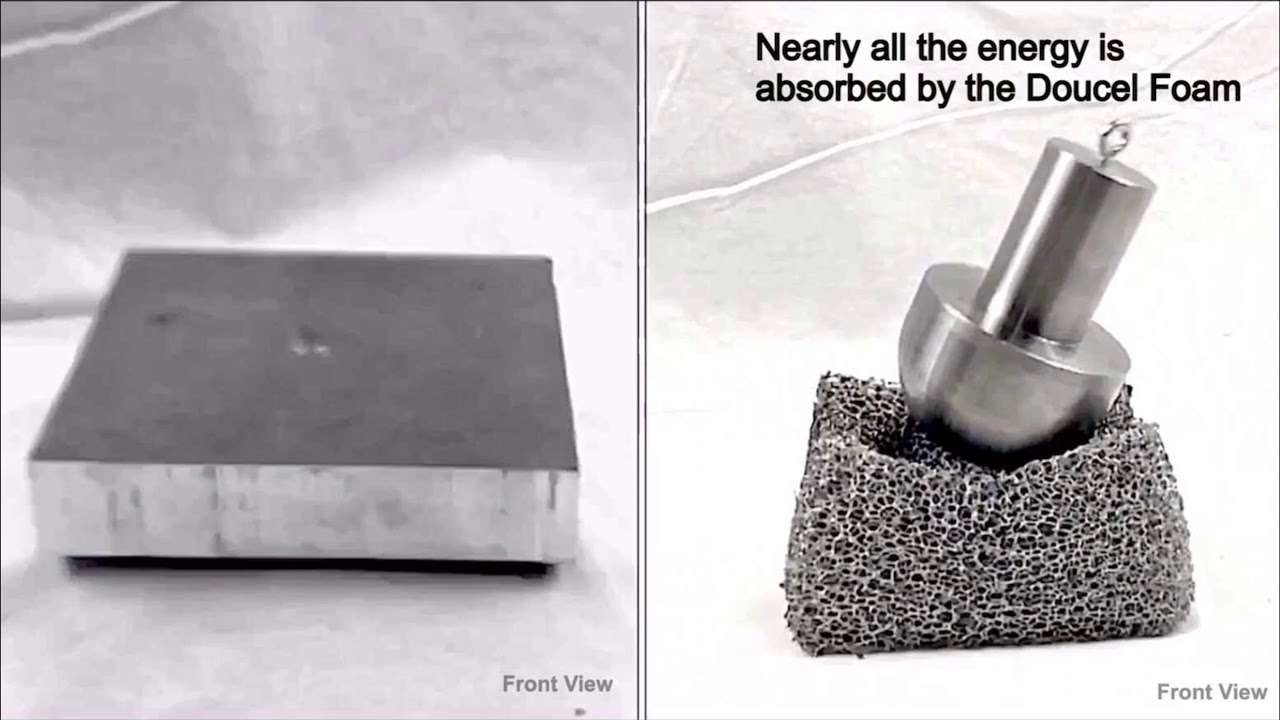 Duocel&reg; Energy Absorption Demonstration