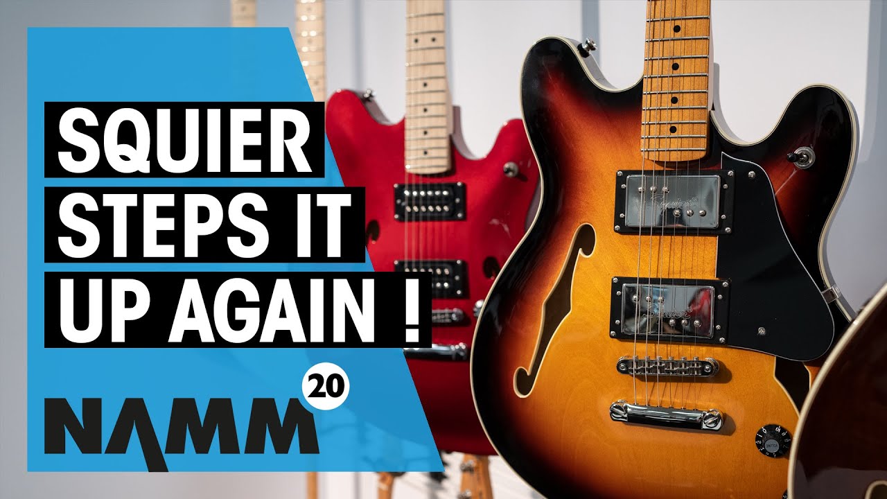 Squier NAMM 2020 | New Guitars and Basses | Thomann