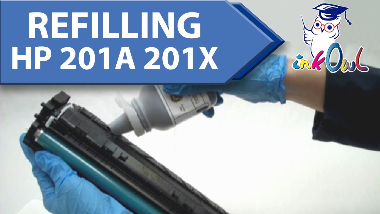 How to Refill HP 201A, 201X Cartridges for M252, M252dw, M277, M277dw Printers