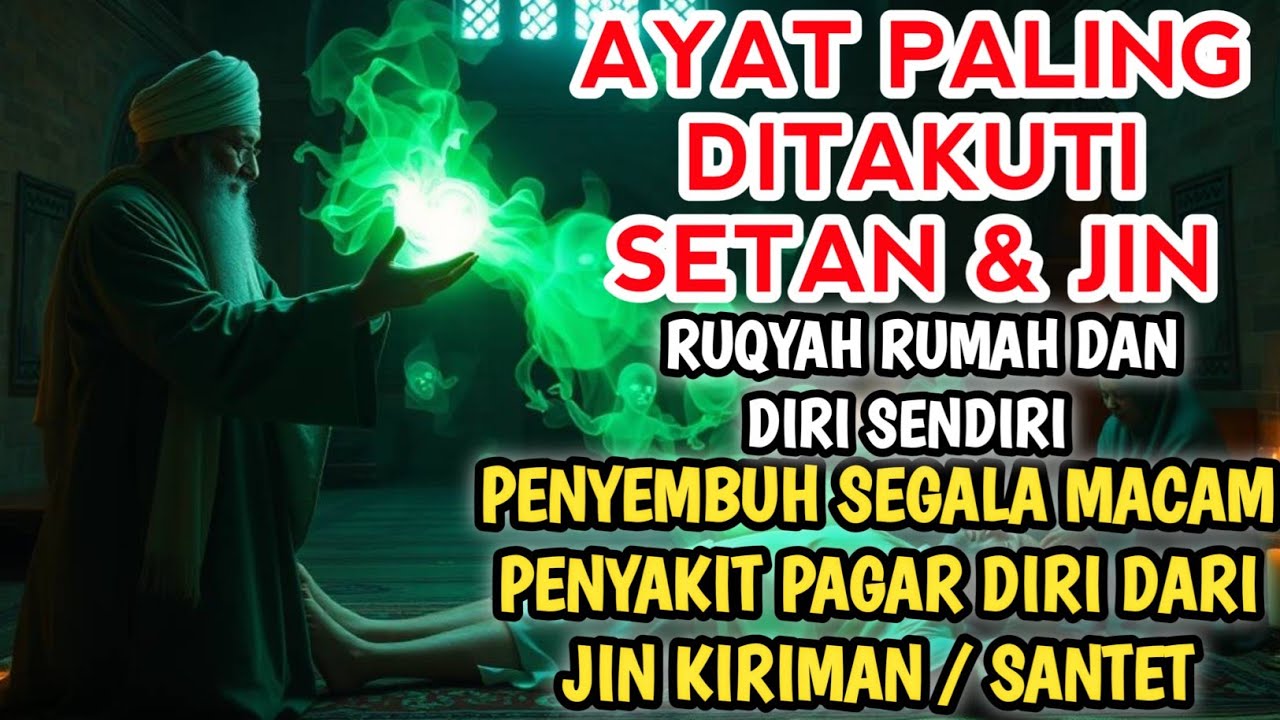 RUQYAH RUMAH PENGUSIR JIN, & SIHIR DI RUMAH & TUBUH, PENENANG HATI & PIKIRAN | ALAA AQEL
