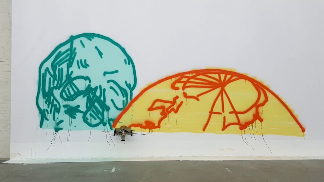 graffiti drone