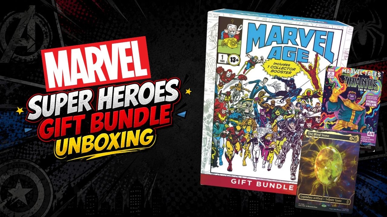 Я открыл НОВЫЙ подарочный набор Marvel Super Heroes... Вот что мне выпало!