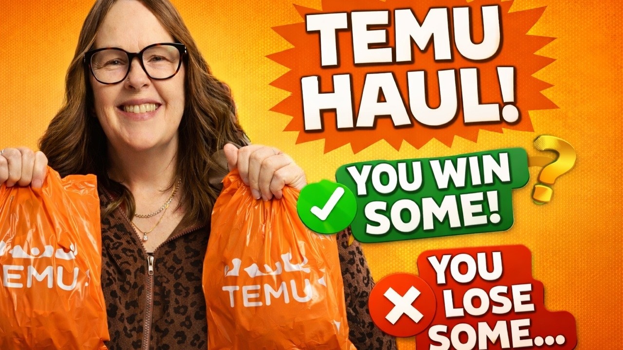 Temu Haul | You win some, you lose some!