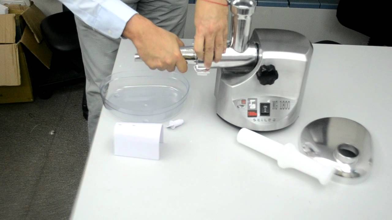 Stilea MG1800 Kıyma Makinası ve Salça Aparatları Montajı