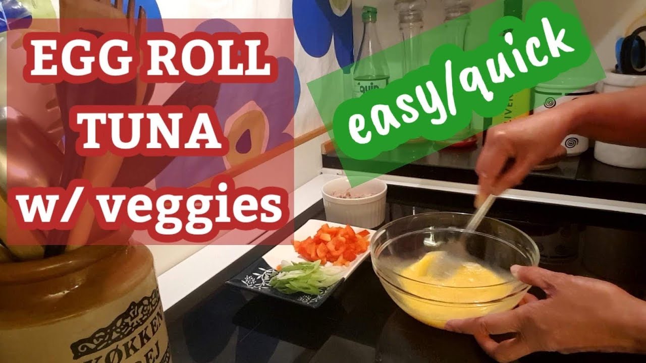 How to make egg roll omelette? 