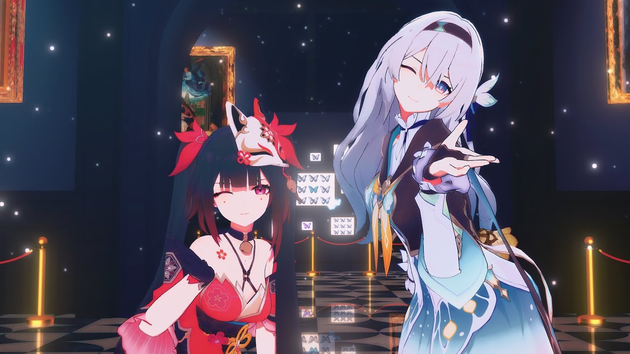 【崩壊スターレイル/Honkai star rail MMD】花火・ホタル/愛包ダンスホール
