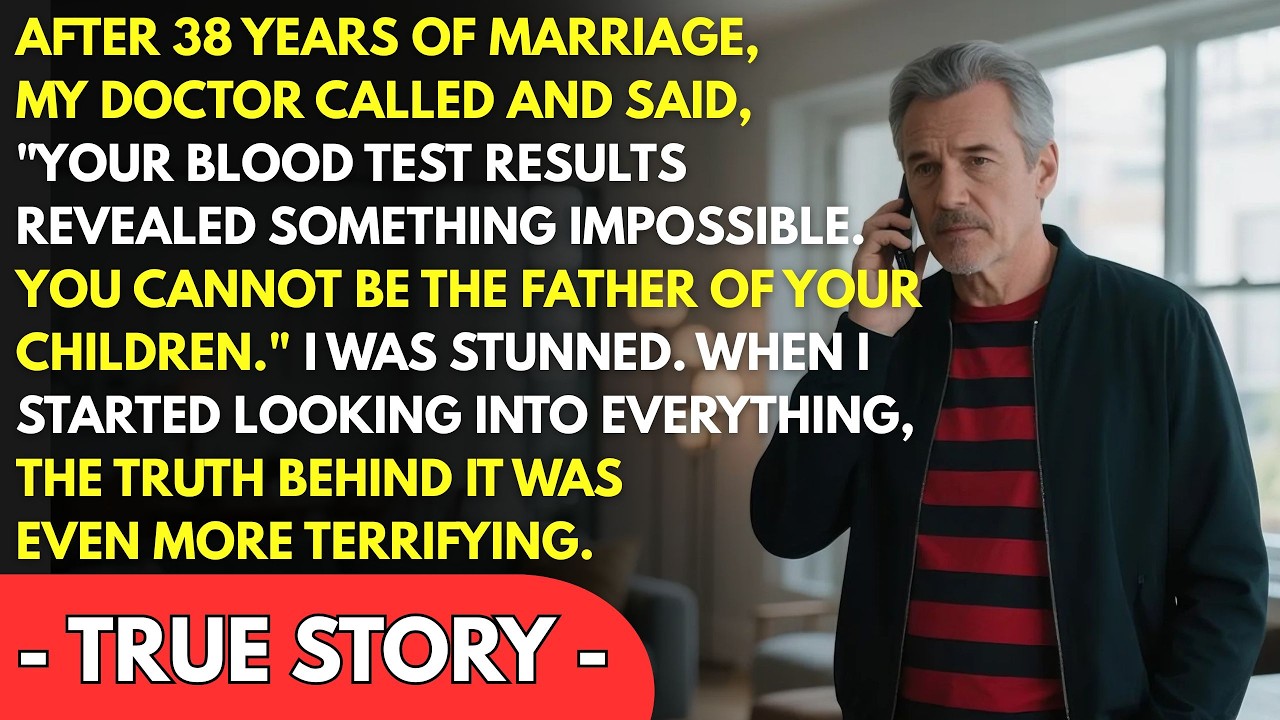 After 38 Years Of Marriage, My Doctor Called — “Your Blood Test Revealed Something Impossible”
