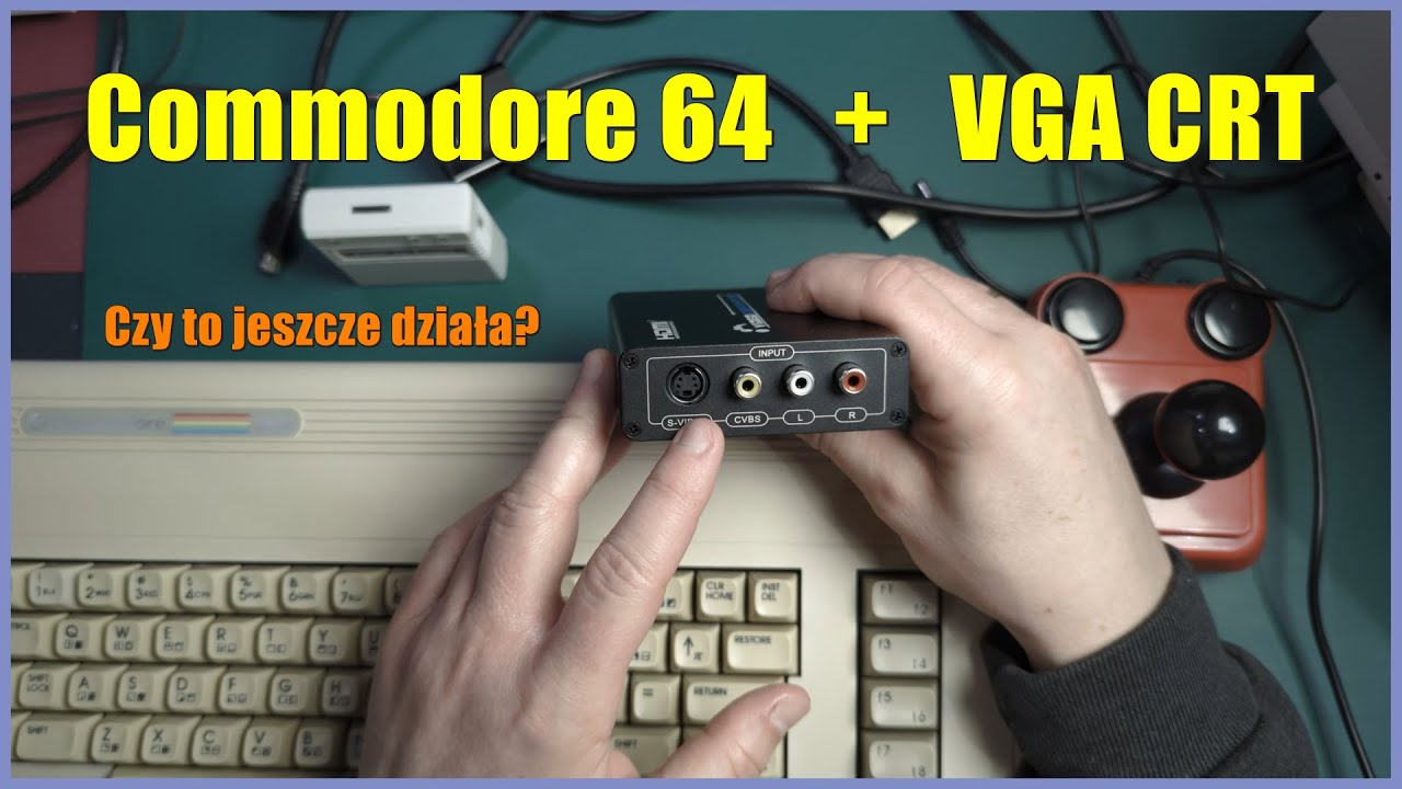 Jak Podłączyłem C64 Do Monitora VGA CRT