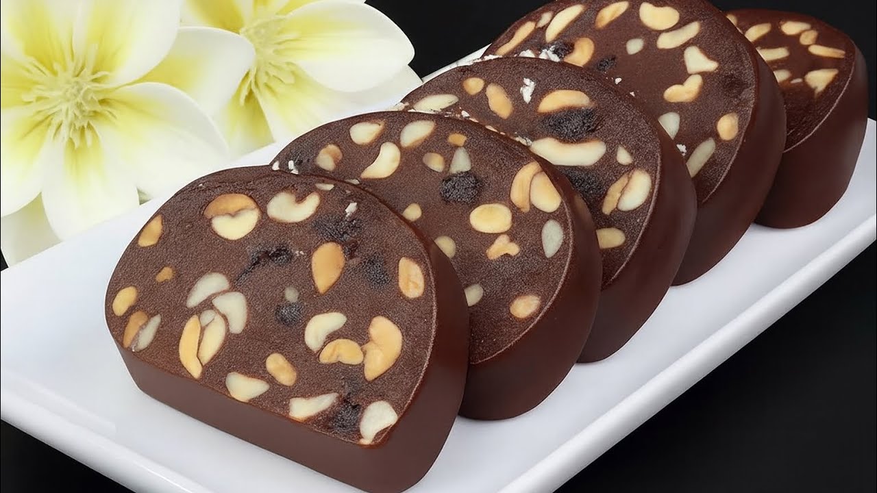 Amazing! The Easiest Chocolate Dessert You've Ever Made! NO-BAKE! Quick Simple Recipe in 5 minutes!