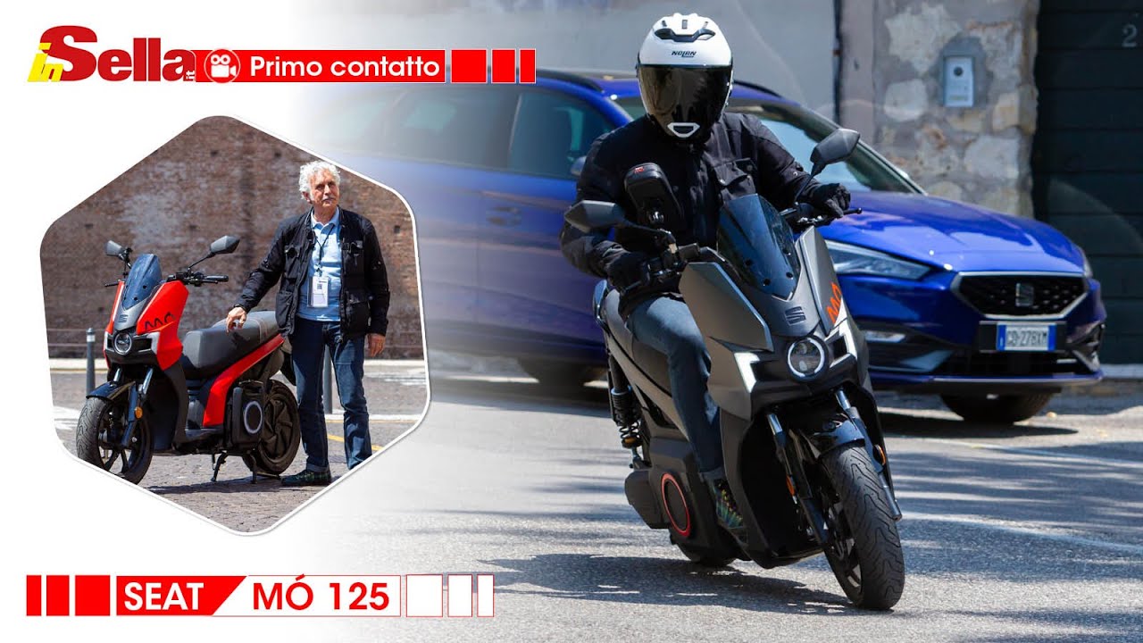 Scooter Elettrico Mó 125, video prova della prima Seat a due ruote