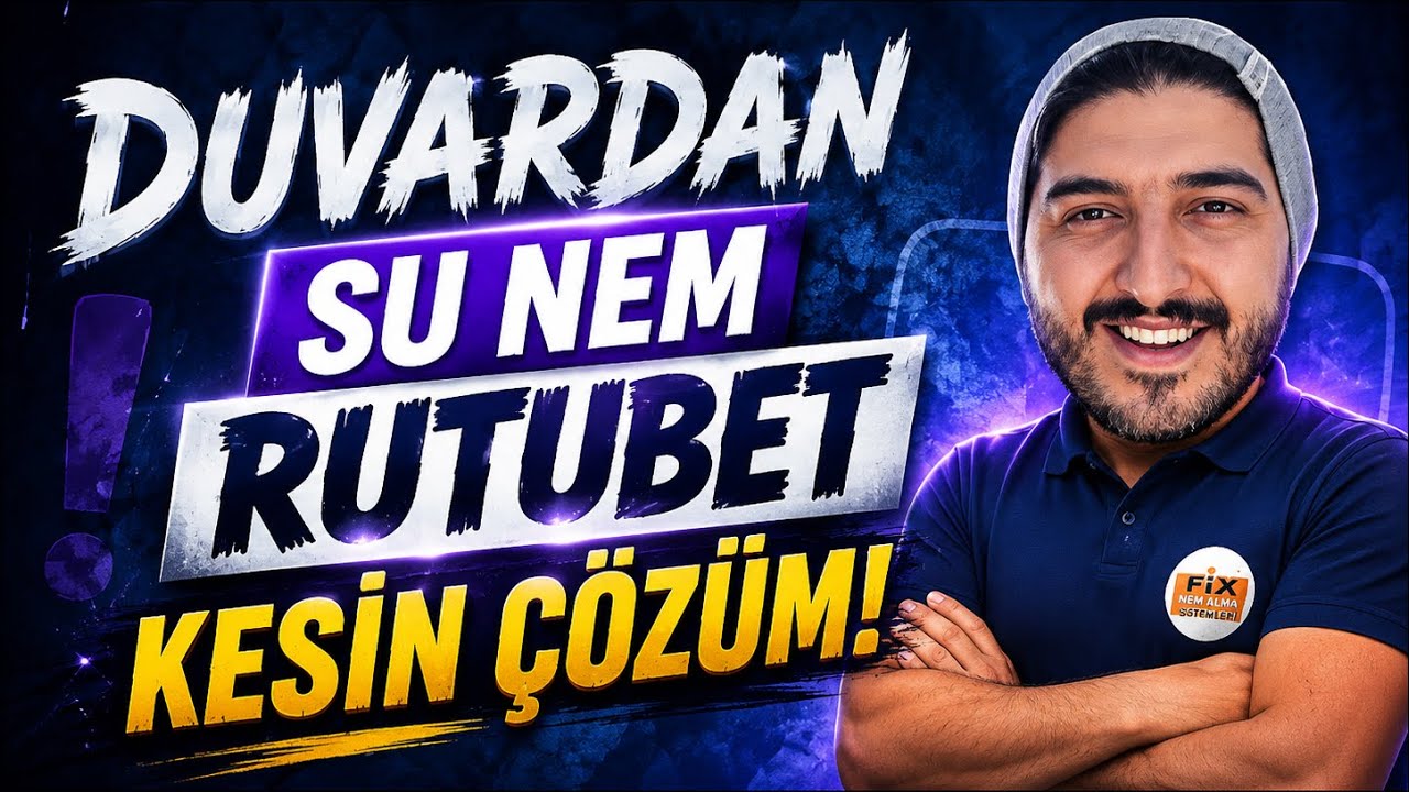 DUVAR NEDEN RUTUBET YAPAR ? DUVARDAN SU GELMESİ ? DUVAR NEDEN KÜF YAPAR ? HEPSİ BİR ARADA !