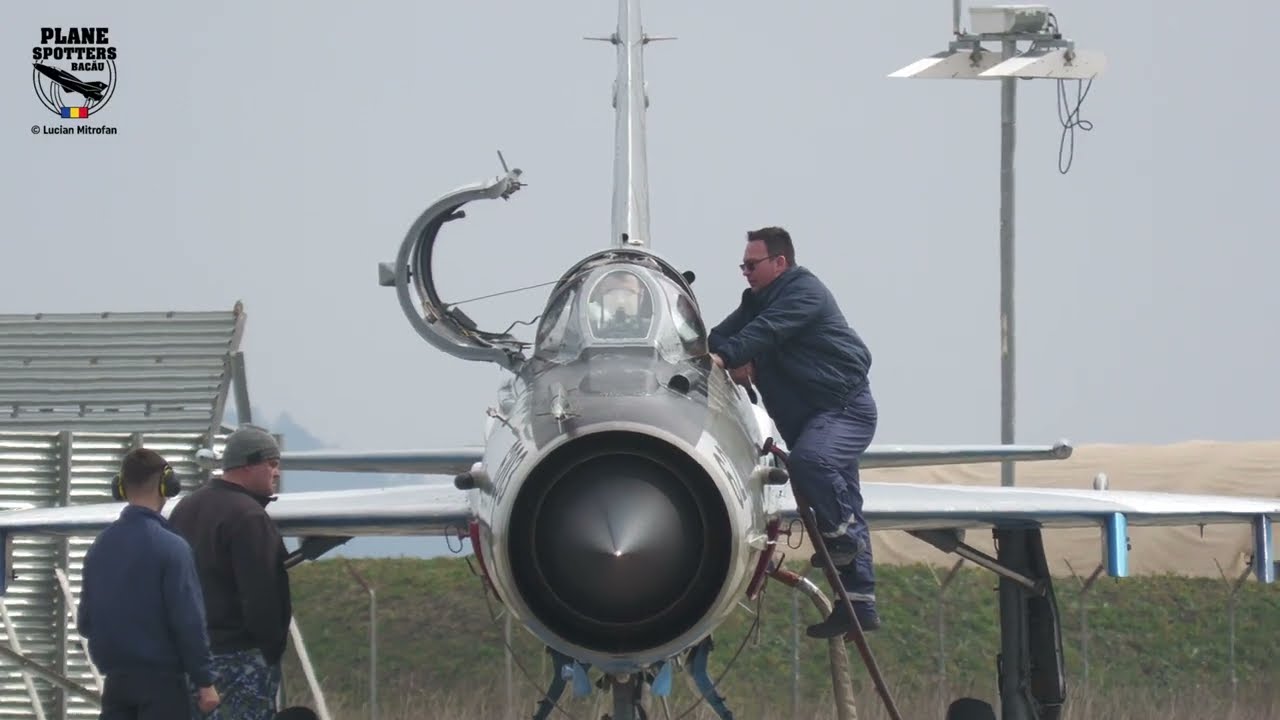 Just a normal day on a Mig-21 Airbase in Romania
