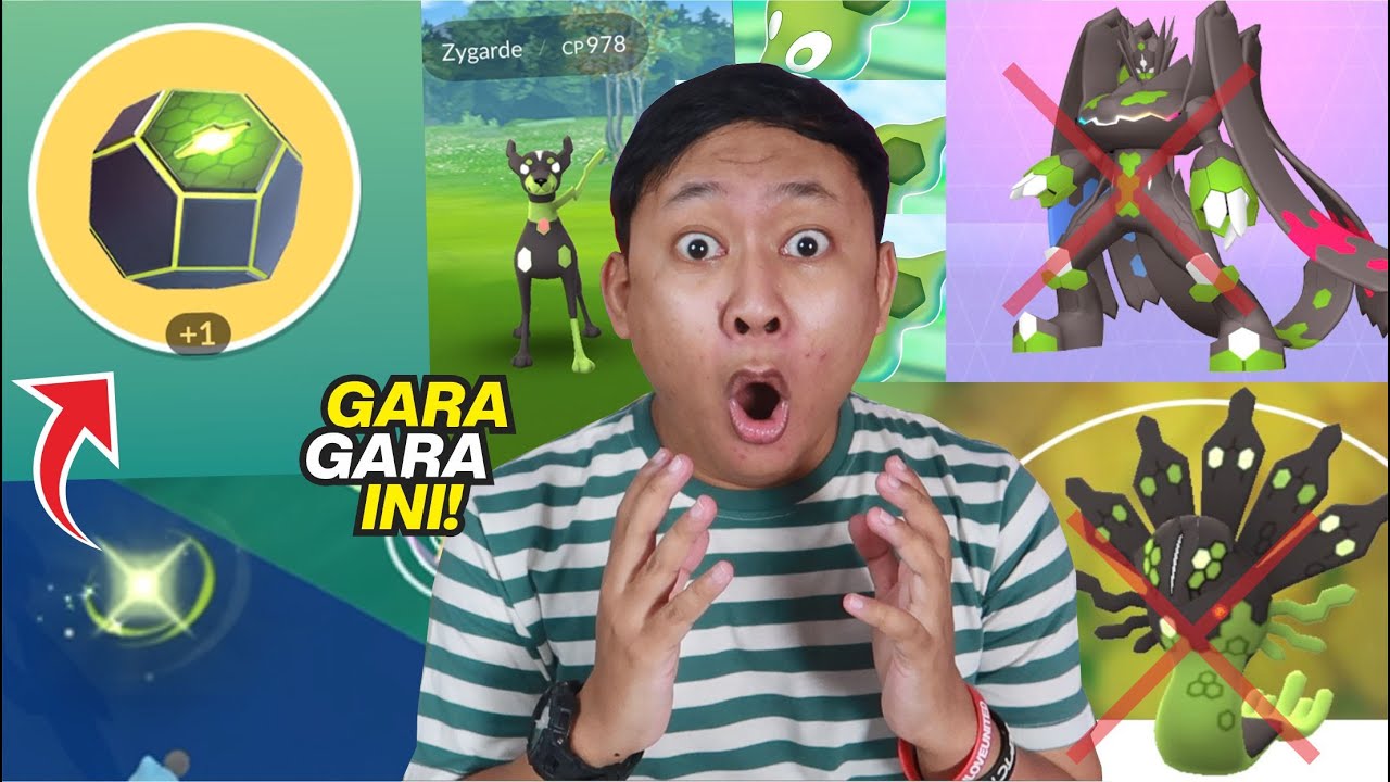 TERNYATA ini alasan aku Nggak Dapat ZYGARDE CELLS di Pokemon GO