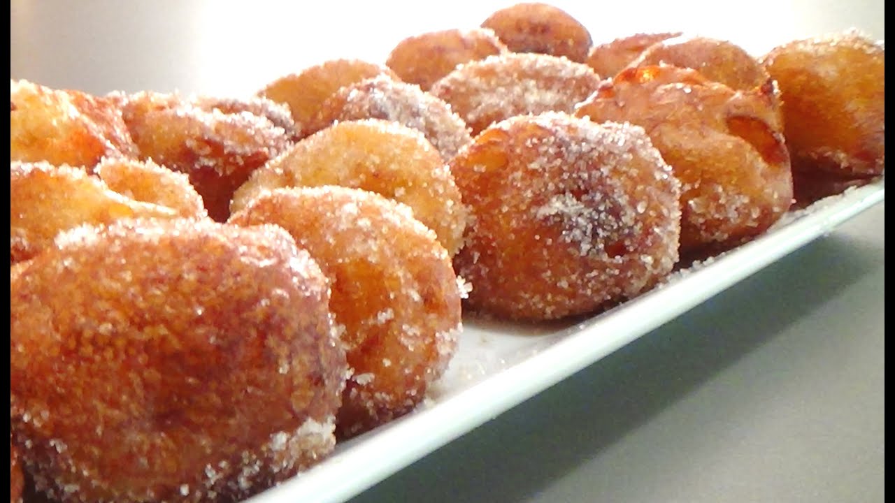 BUÑUELOS DE FRUTA