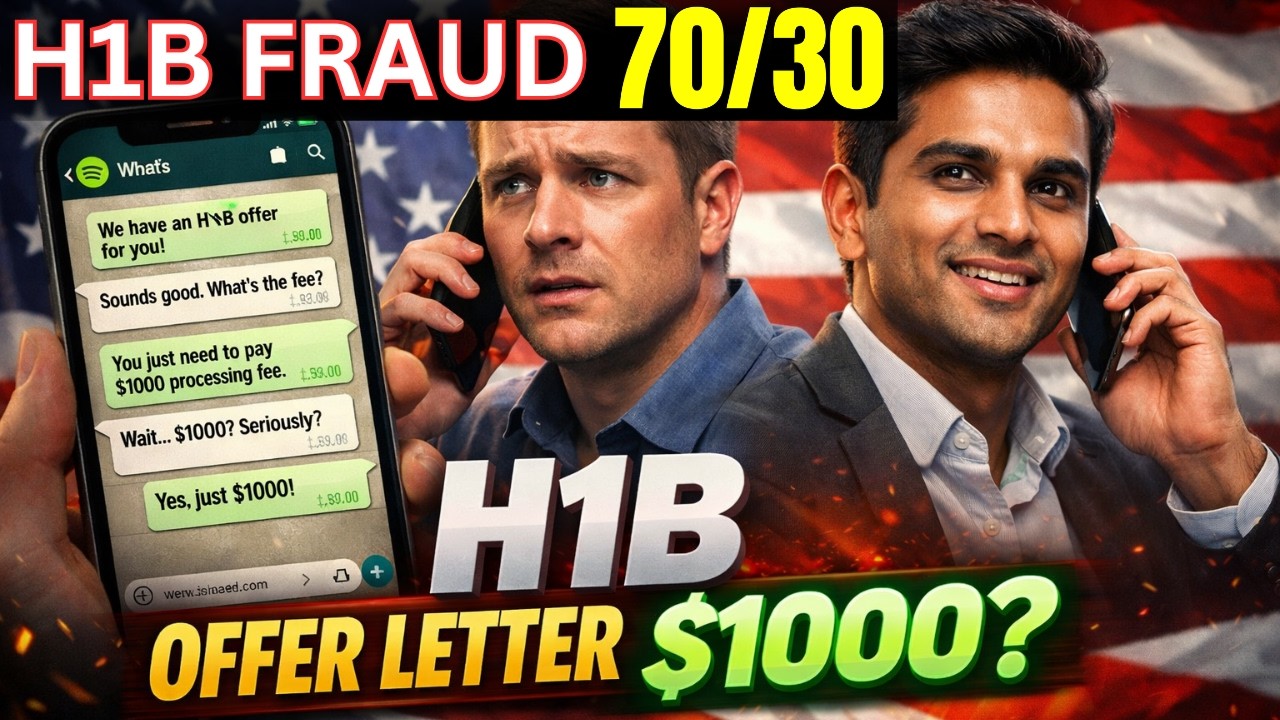 రోజు రోజుకి బయటపడుతున్న H1B Offer Scams | OPT Students Don’t Fall For This! #usa #usateluguvlogs