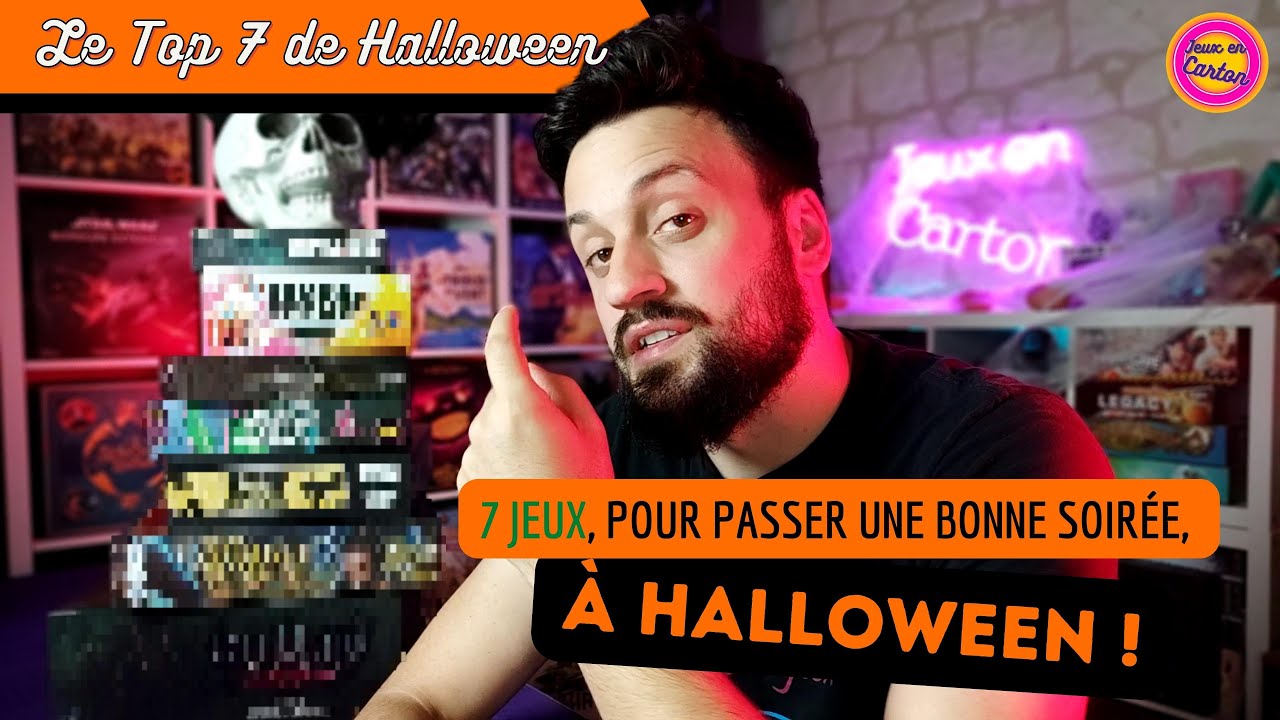 [FR] Top des jeux Halloween 2022 |  Jeux en Carton