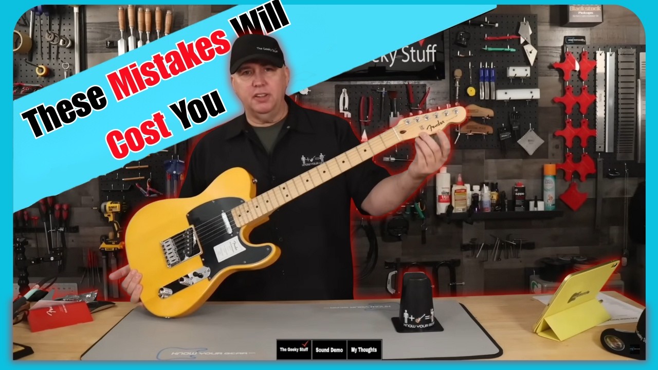 The Most Costly Mistakes of Guitar Techs