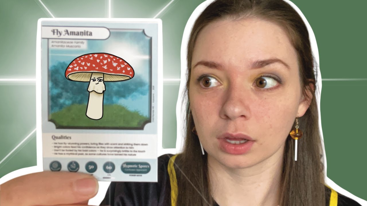Mushroom Trading Cards - The WEIRD History of Art Cards