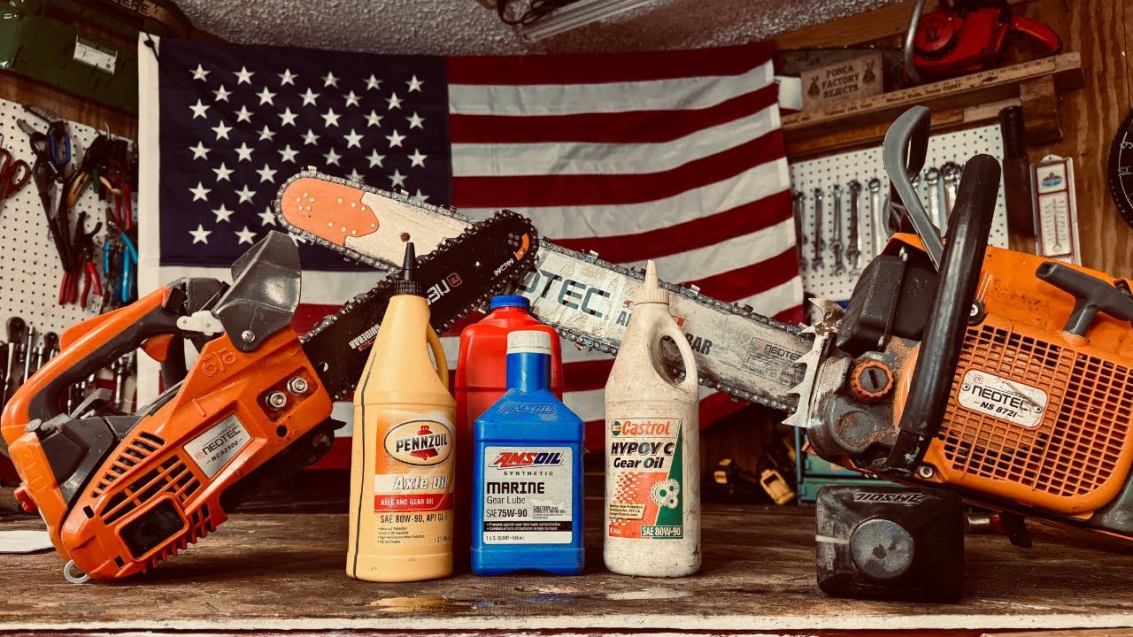 Chainsaw Bar Oil Substitute & Leak Fix! (Neotec 8721)