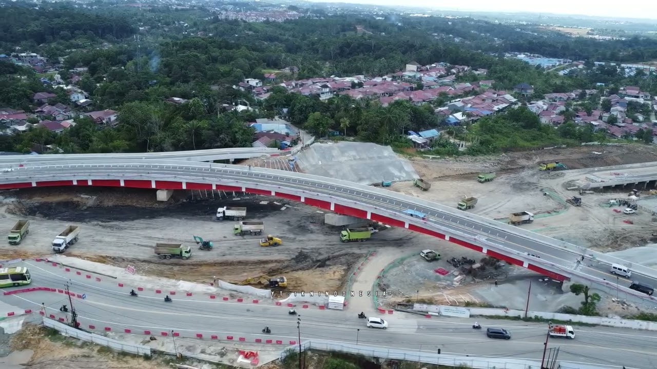 IKN TERKINI KONDISI TOL IKN KM 11 JEMBATAN MERAH 24 Januari 2026