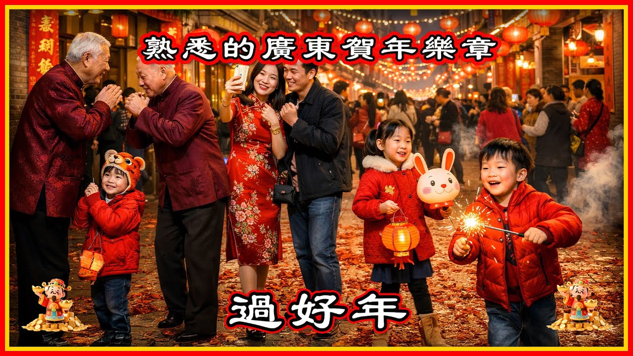 過好年 4K HD Audio 在熟悉的廣東賀年樂章中，找回最淳厚的家鄉味，譜成一曲萬家團團圓。