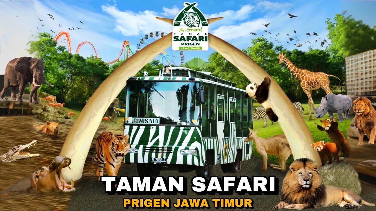 TAMAN SAFARI PRIGEN PASURUAN TERBARU FULL REVIEW TAMAN SAFARI INDONESIA 2 PRIGEN JAWA TIMUR