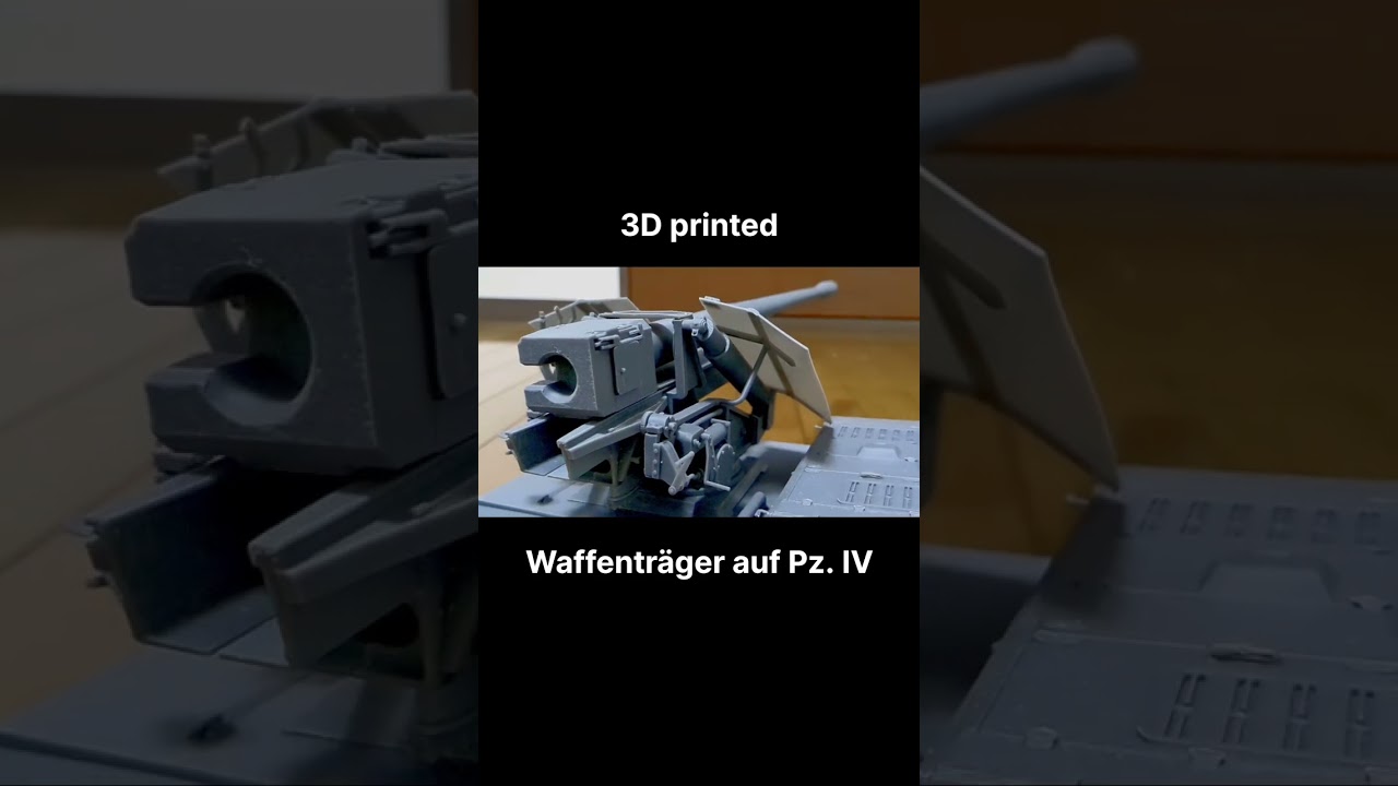 3D printed tank