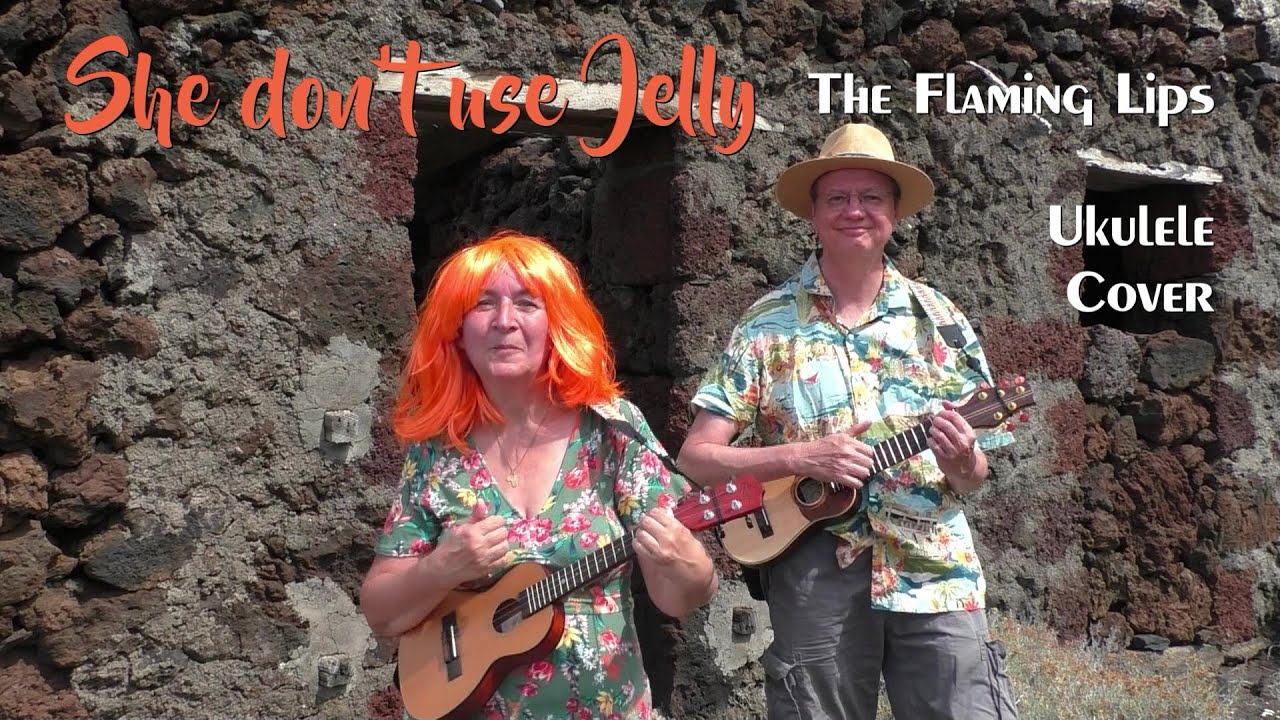 She don't use Jelly - The Flaming Lips - Cover (Ukulele + Timple + Ukulele-Bass)