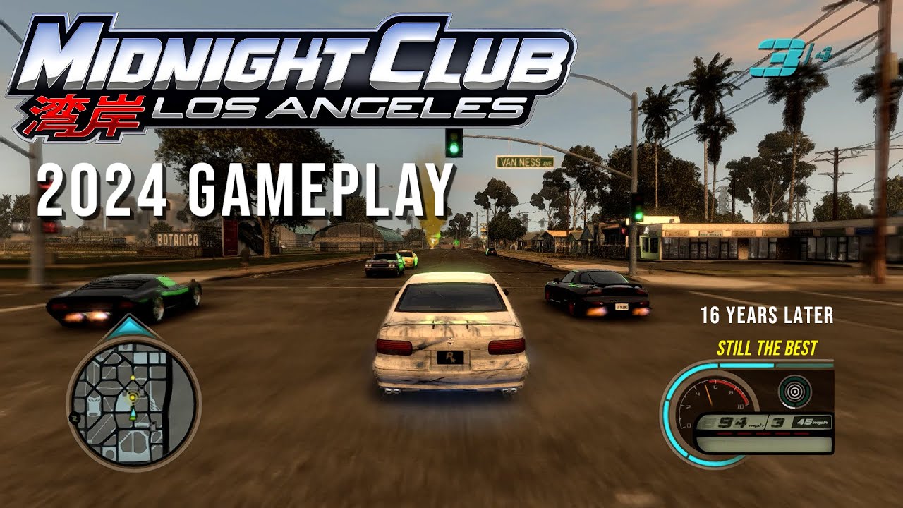 Midnight Club Los Angeles: Gameplay in 2024 (1440p)