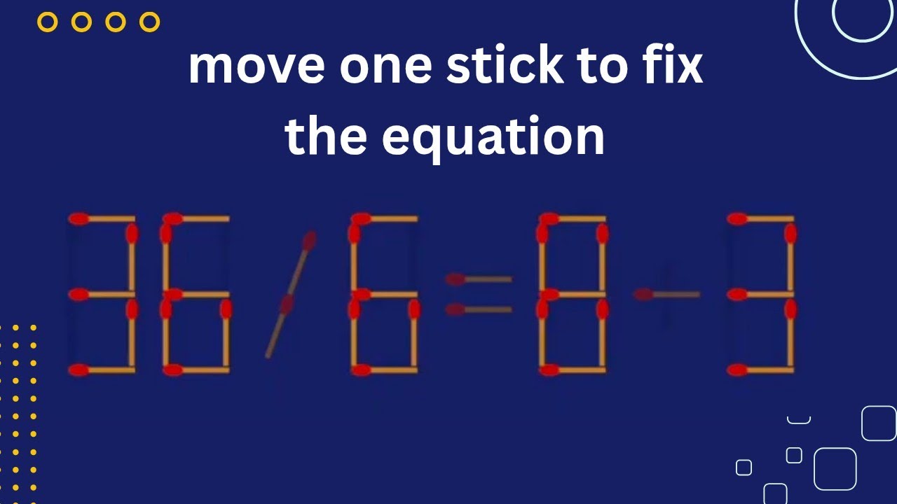 Turn the wrong equation into correct || maths matchstick puzzle || opinion mind D ||