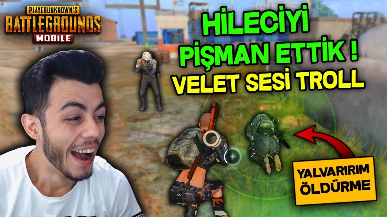 ADAMI PİŞMAN ETTİK VELET SESİ TROLL PUBG Mobile