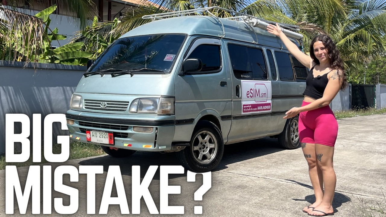 Buying the CHEAPEST CAMPERVAN to drive around THAILAND!