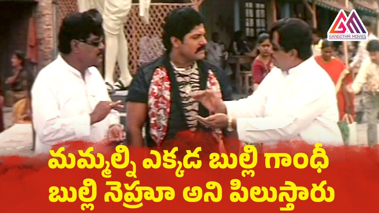 Kota Srinivasa Rao & Mallikarjuna Rao Comedy Scenes || Bhadrachalam Movie || Gangothri Movies