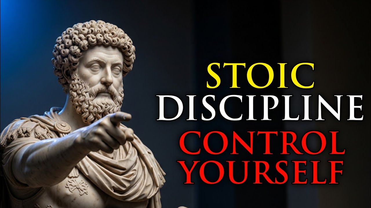 How to Be Disciplined by Stoic Philosophy | Build Unbreakable Self-Control | Stoicism