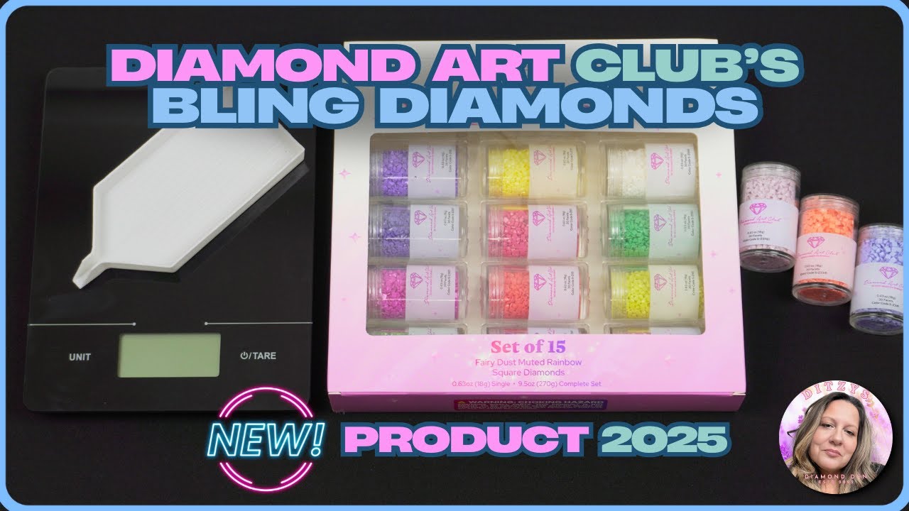 Diamond Art Club's Bling Diamond Kits 2025
